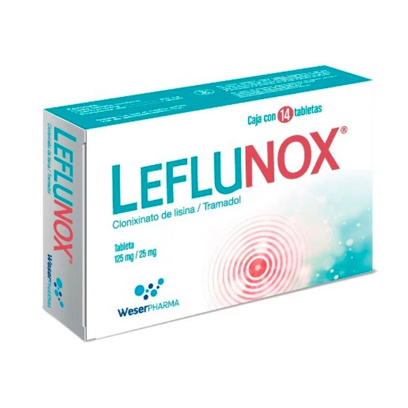 Leflunox 125  25 Mg Con 14 Tabletas 7501300450609 3