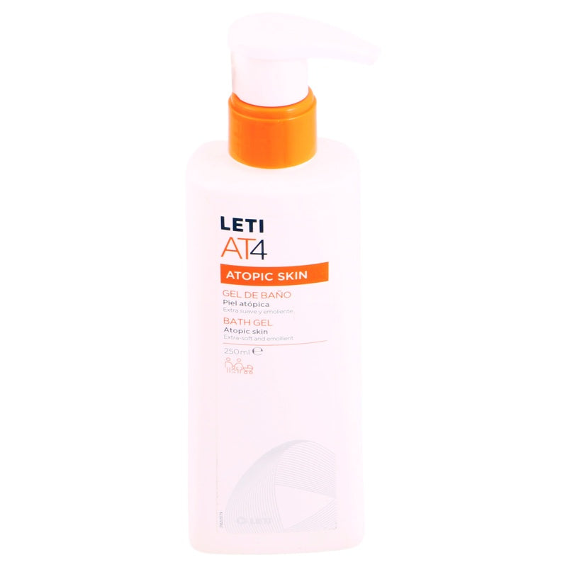 Leti At4 Atopic 250 Ml Gel De Baño