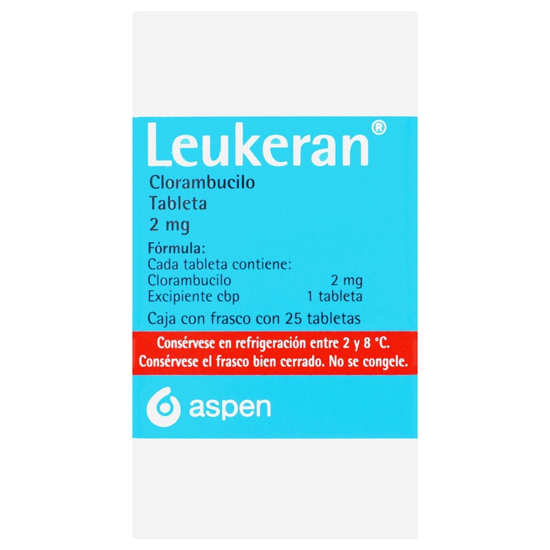 Leukeran 2 Mg Con 25 Tabletas 7502253073648