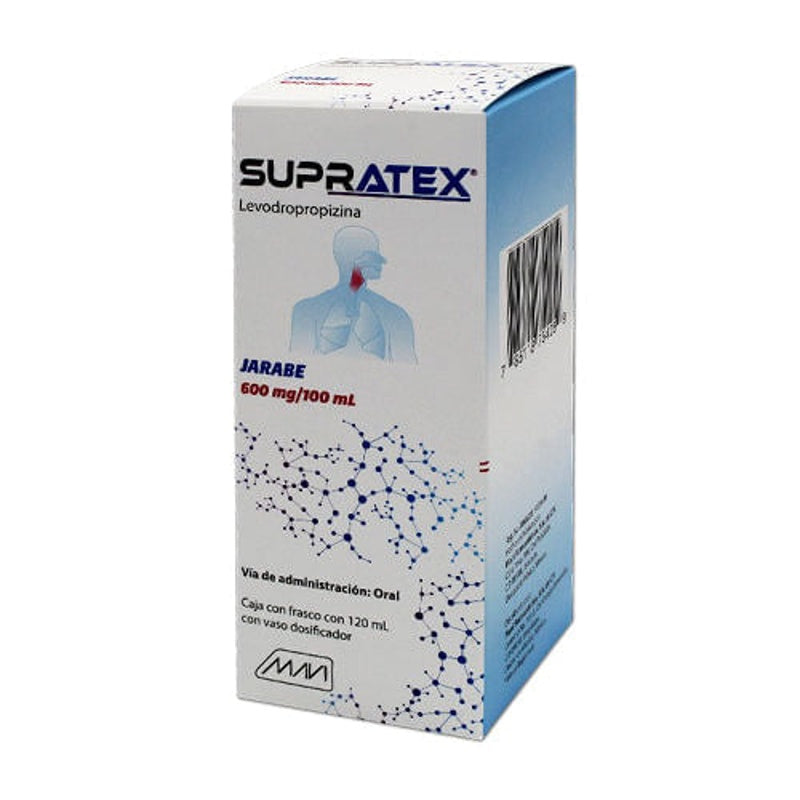 Levodropropizina 300 Mg / 5 Ml 120 Ml Jarabe Supratex