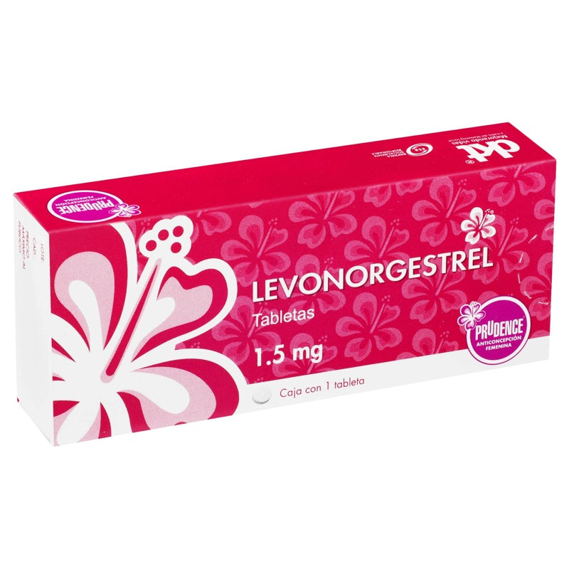 Levonorgestrel 1.5 Mg Con 1 Tabletas Prudence 7502214983375 perfil 3