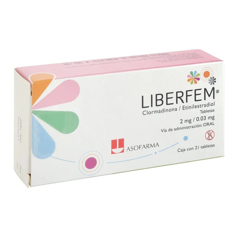 Liberfem 2 / 0.03 Mg Con 21 Tabletas