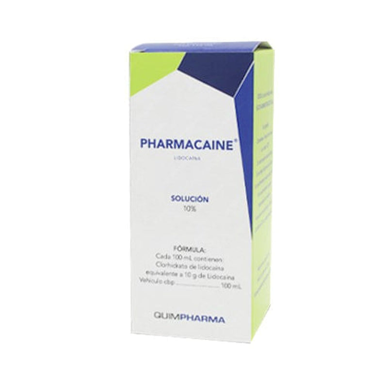 Lidocaina 10% 115 Ml Solución Spray Tópica Pharmacaine