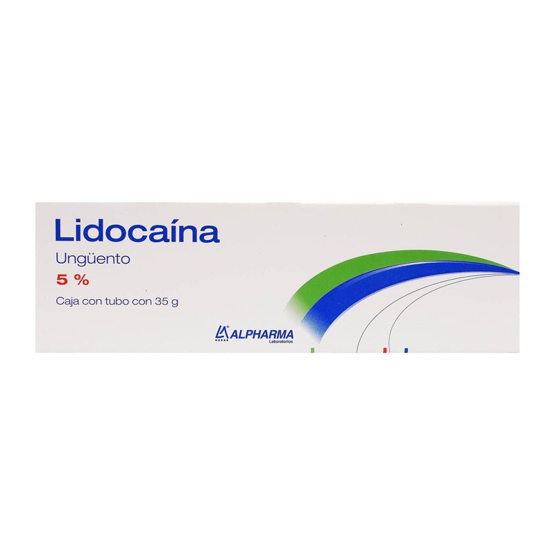 Lidocaina 5% 35 Gr Ung Tópica Alpharma 7503004908738 perfil 4