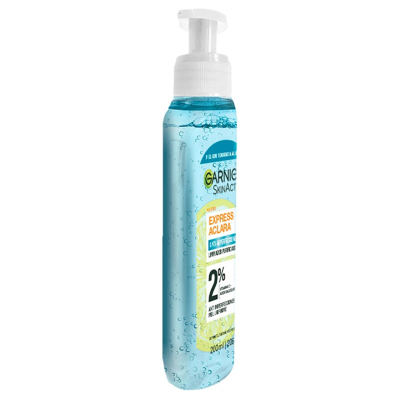 Limpiador Facial Garnier Skin Active Express Aclara 200 Ml 8112 3600542528122 3