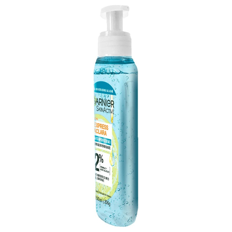 Limpiador Facial Garnier Skin Active Express Aclara 200 Ml 8112 3600542528122 4