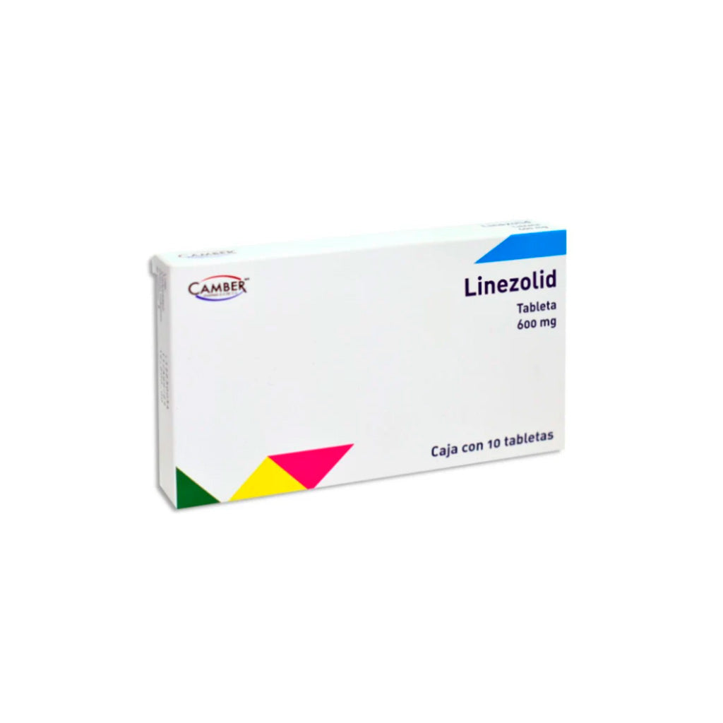 Linezolid 600 Mg Con 10 Tabletas 7506442701794