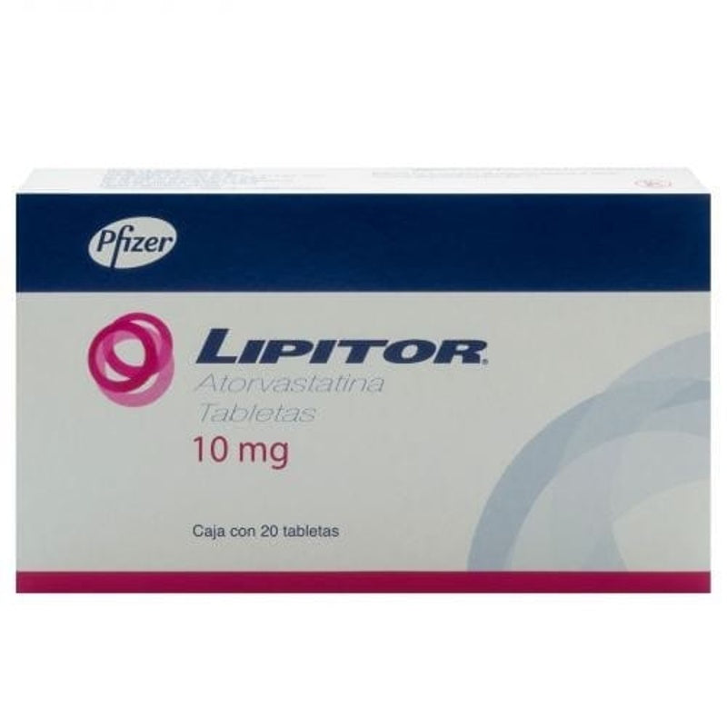 Lipitor 10 Mg Con 20 Tabletas 0179