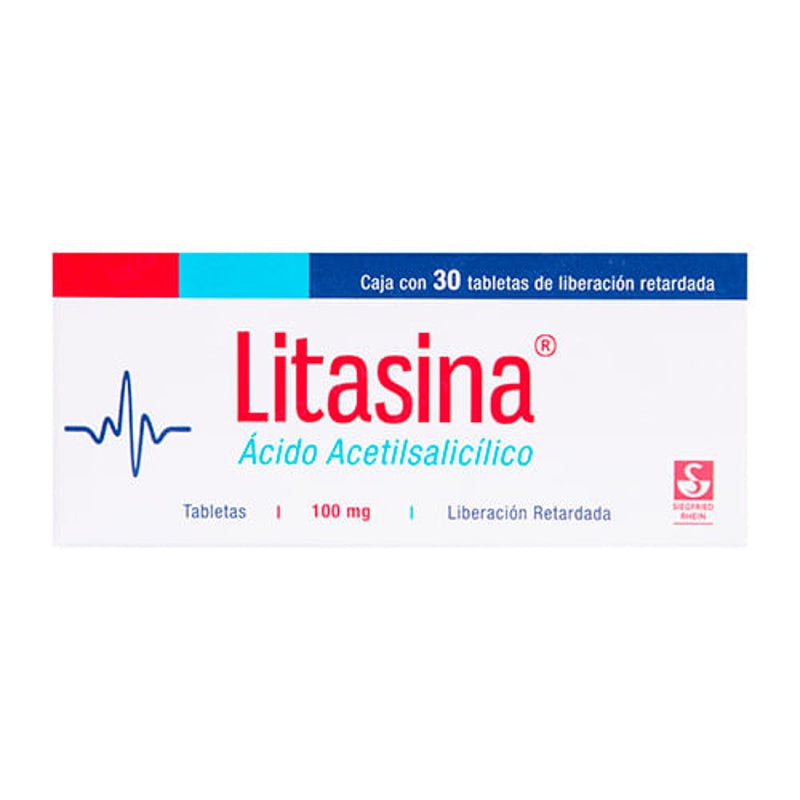 Litasina 100 Mg Con 30 Tabletas Liberación Prolongada