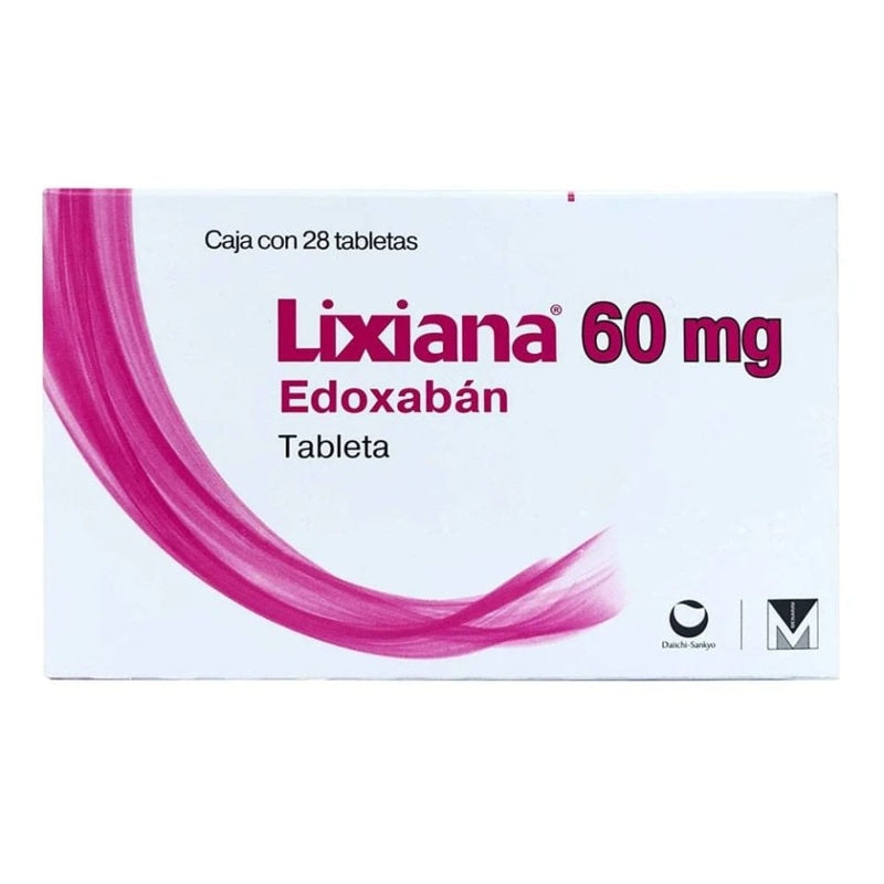 Lixiana 60 Mg Con 28 Tabletas