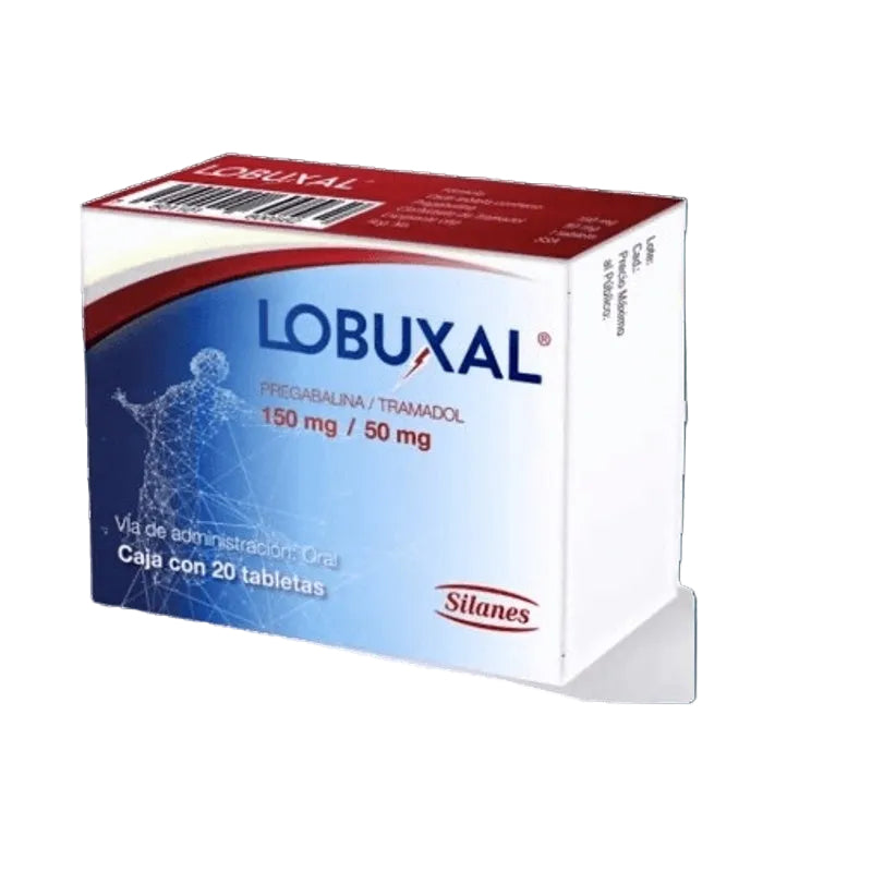 Lobuxal 150 / 50 Mg Con 20 Tabletas