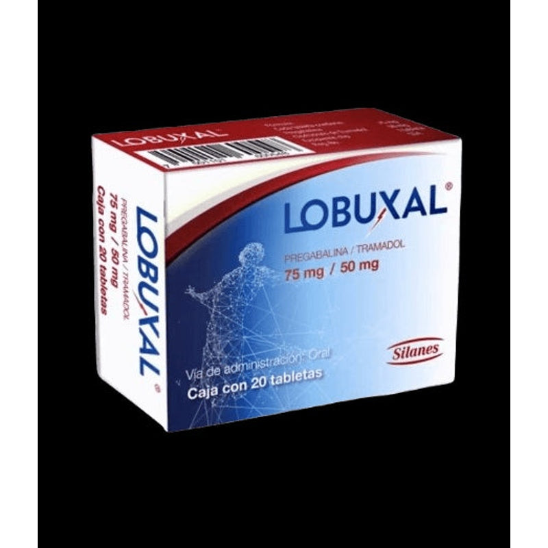 Lobuxal 75 / 50 Mg Con 20 Tabletas
