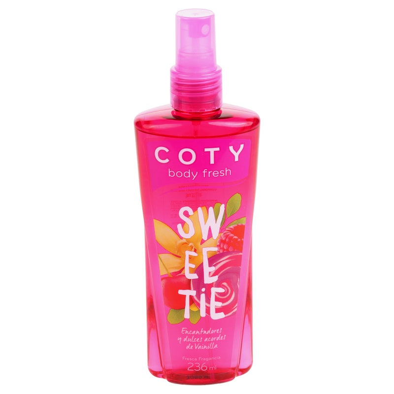 Loción Coty Body Fresh Sweetie 236 Ml 7501737424280 perfil 7