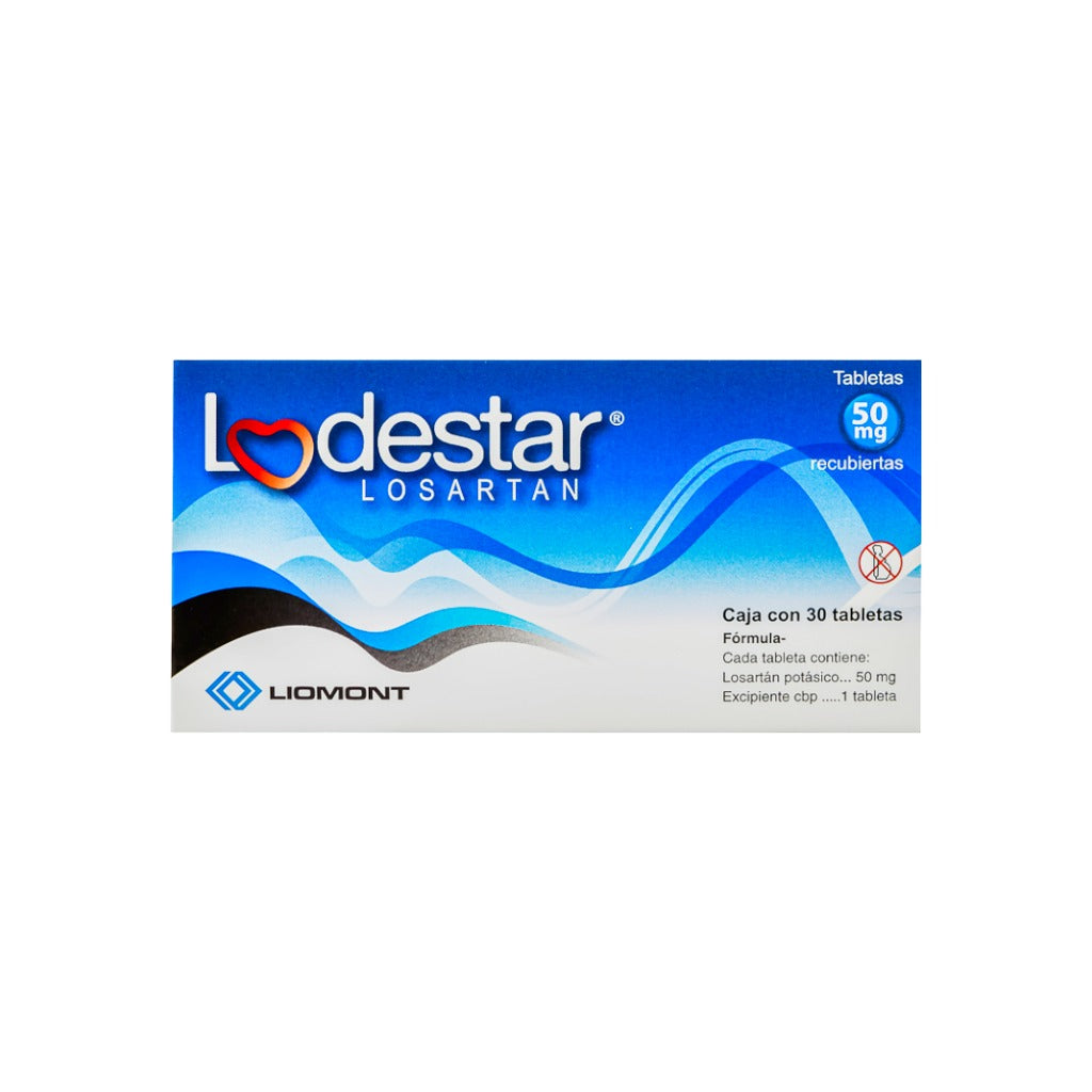 Lodestar Duo 50 / 2.5 Mg Con 30 Tabletas 7501299311059