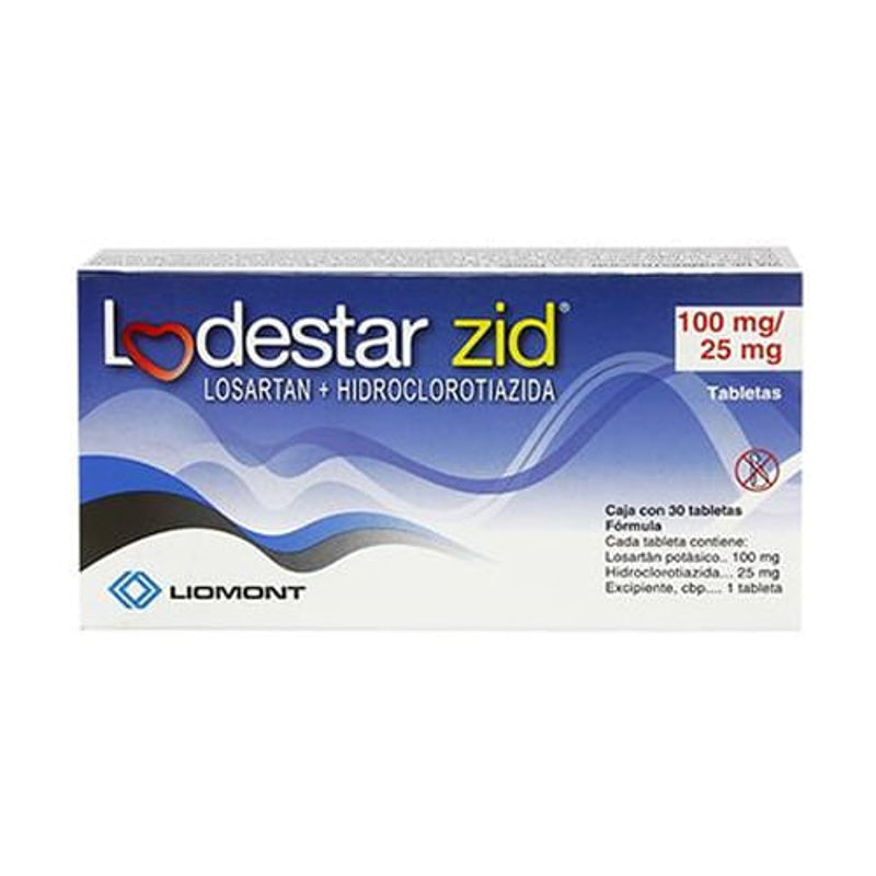 Lodestar Zid 100 / 25 Mg Con 30 Tabletas