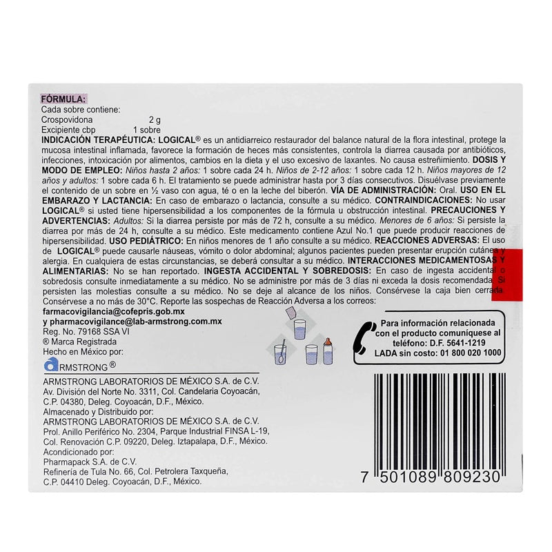 Logical Tuttifrutti 2 Gr 6 Sobres Polvo