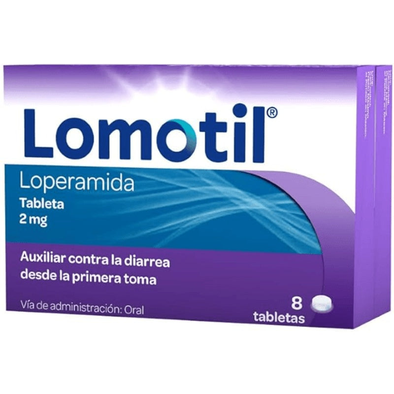 Lomotil 2 Mg Con 8 Tabletas