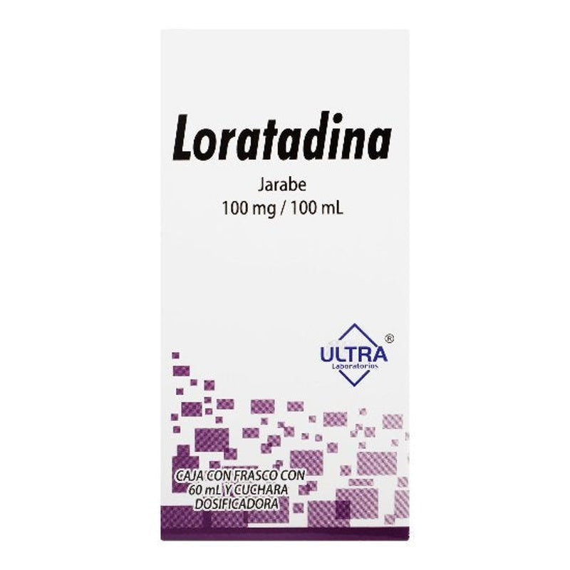 Loratadina 1 Mg / Ml 60 Ml Solución Ultra