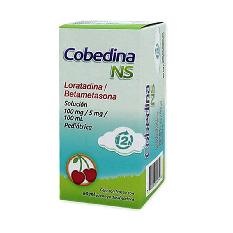 Loratadina / Betametasona 100 / 5 Mg / 100 Ml 60 Ml Solución Cobedina Pediátrico