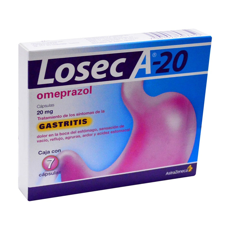Losec A 20 Mg Con 7 Capsulas 7501098603850 perfil 4