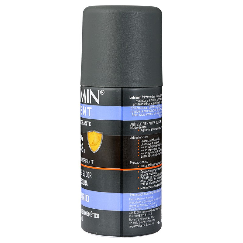 Lotrimin Prevent 150 Ml Spray Tópica 7501008499788 5