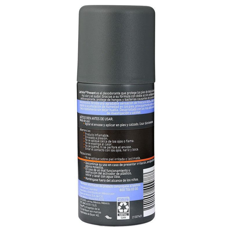 Lotrimin Prevent 150 Ml Spray Tópica 7501008499788 7