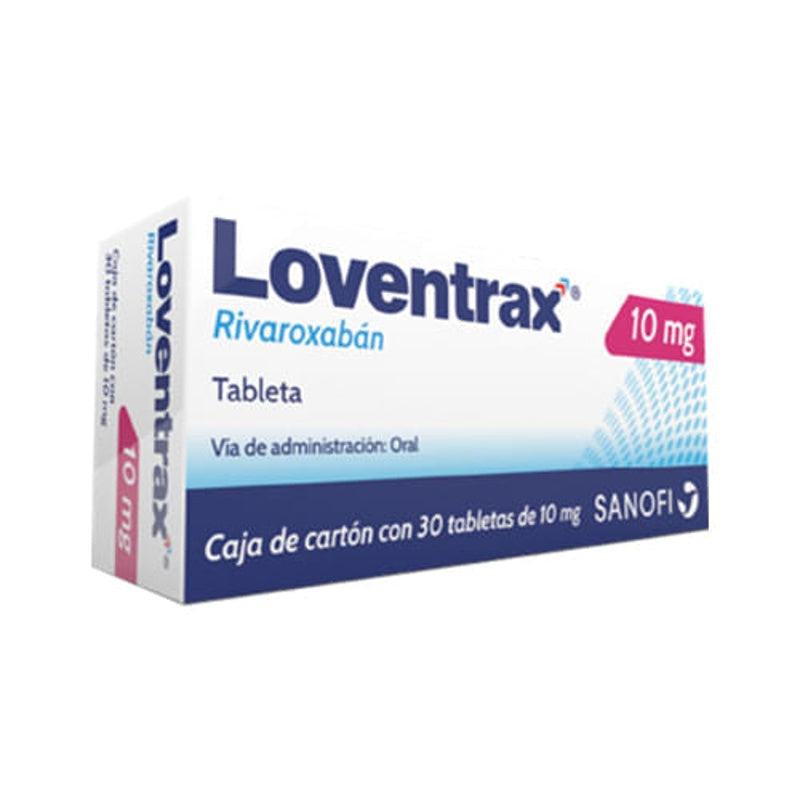 Loventrax 10 Mg Con 30 Tabletas