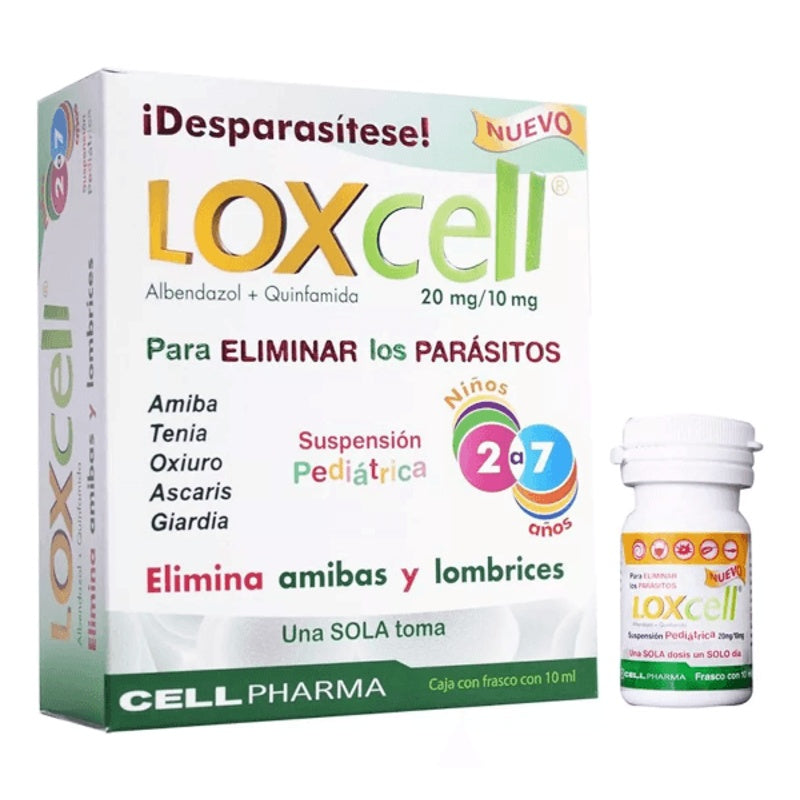 Loxcell 20 / 10 Mg Pediátrico 10 Ml Suspensión