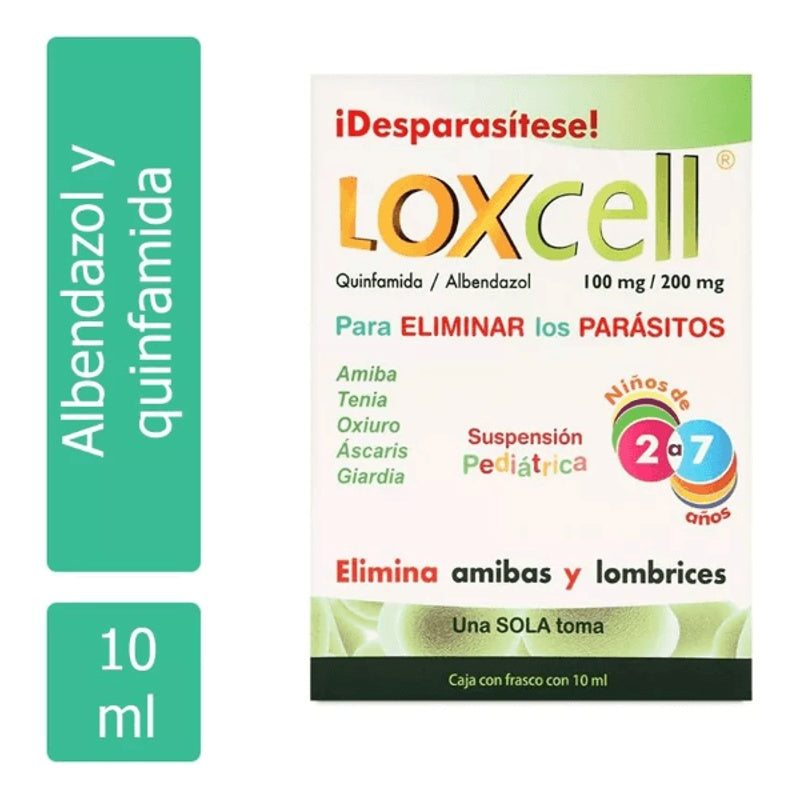 Loxcell 20 / 10 Mg Pediátrico 10 Ml Suspensión