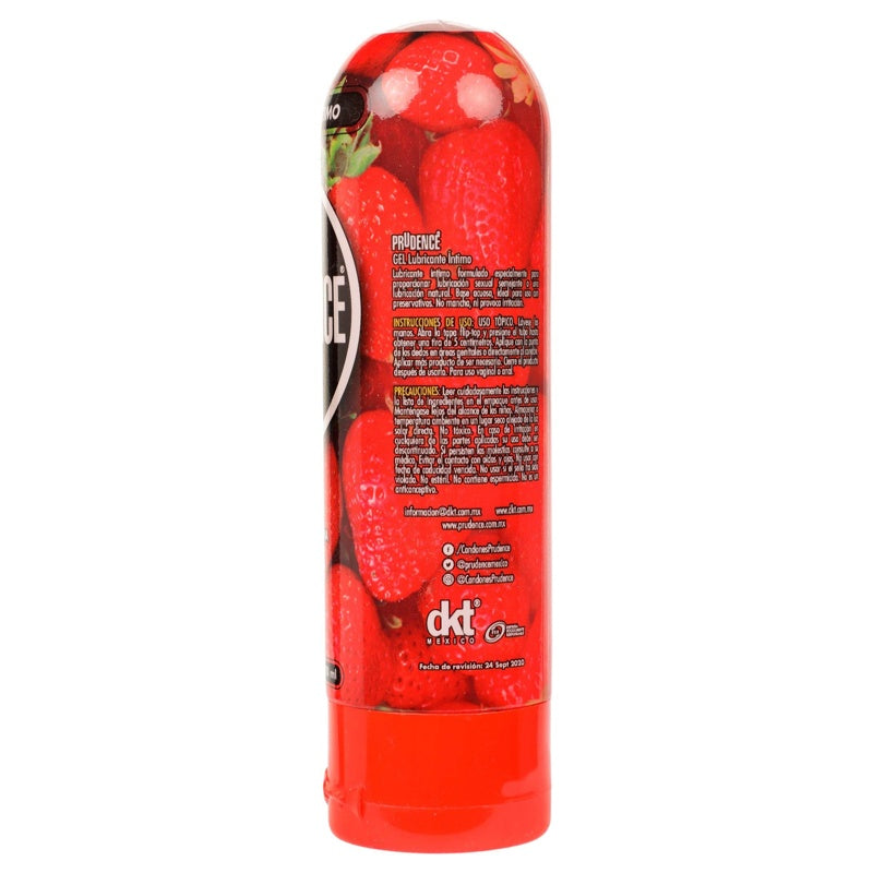 Lubricante Prudence Fresa Gel 100 Ml 7502214986062 perfil 4