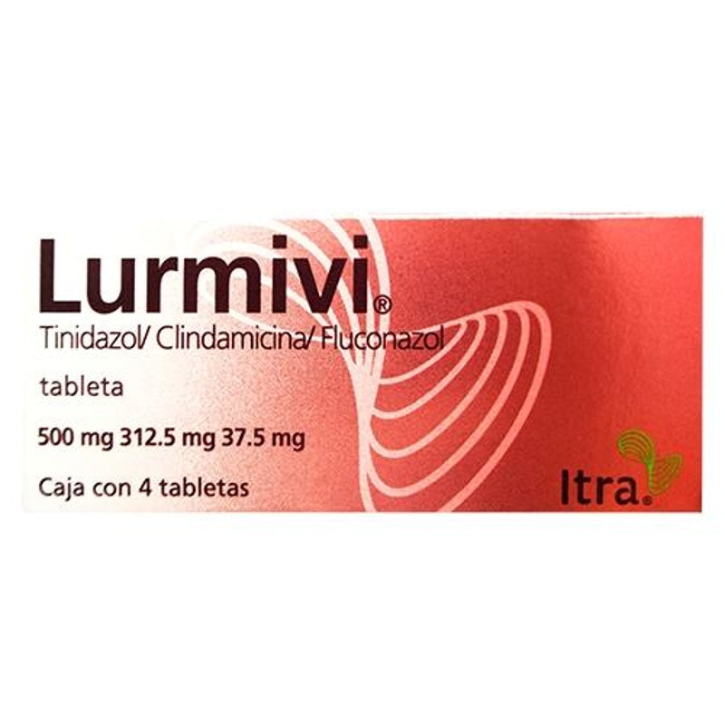 Lurvimi 500 / 312.5 / 37.5 Mg Con 4 Tabletas