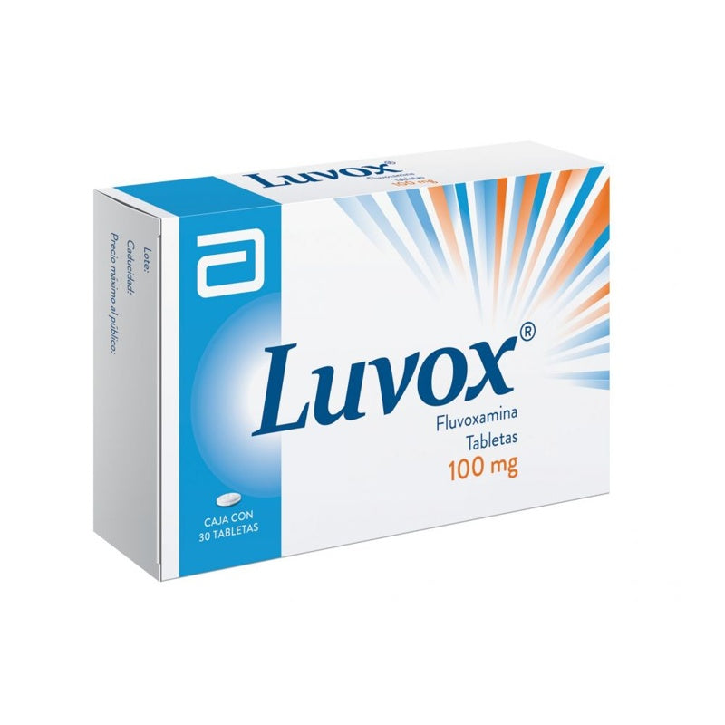 Luvox 100 Mg Con 30 Grageas