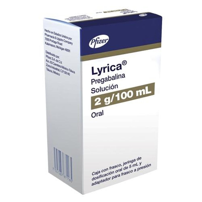 Lyrica 2 Gr / 100 Ml Solución 1163