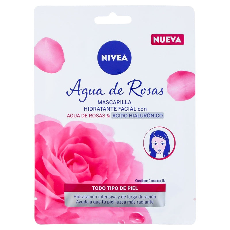 Macarilla Nivea Agua Rosas - Aceite Hialur