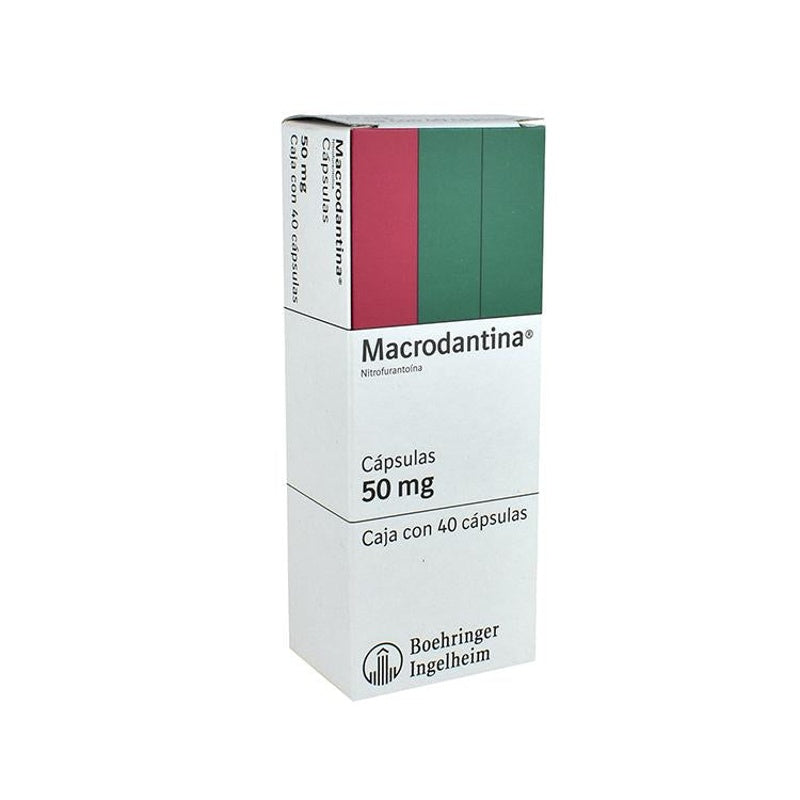 Macrodantina 50 Mg Con Capsulas