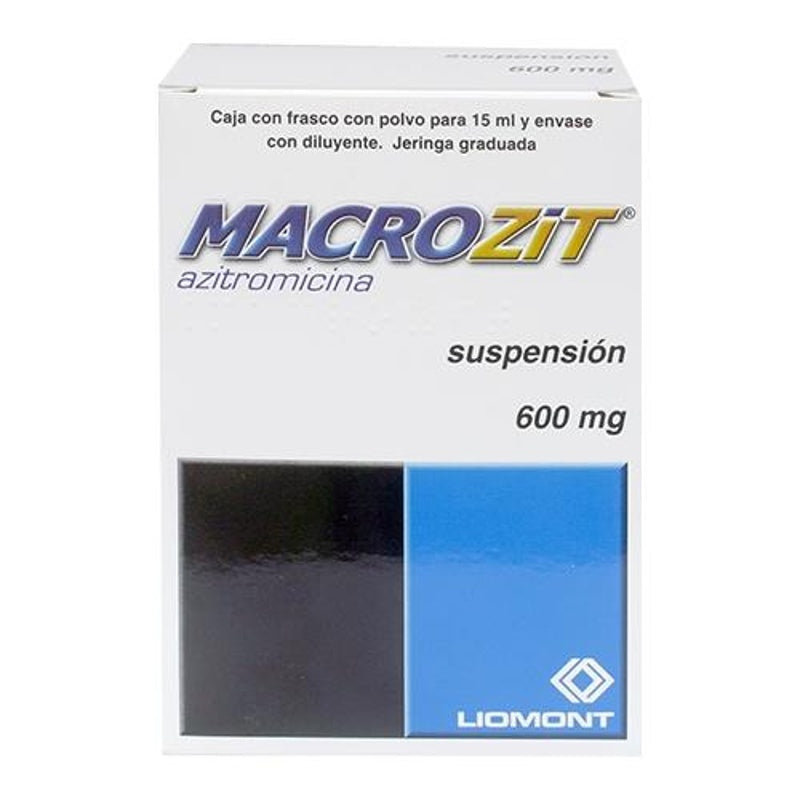 Macrozit 600 Mg 15 Ml Suspensión