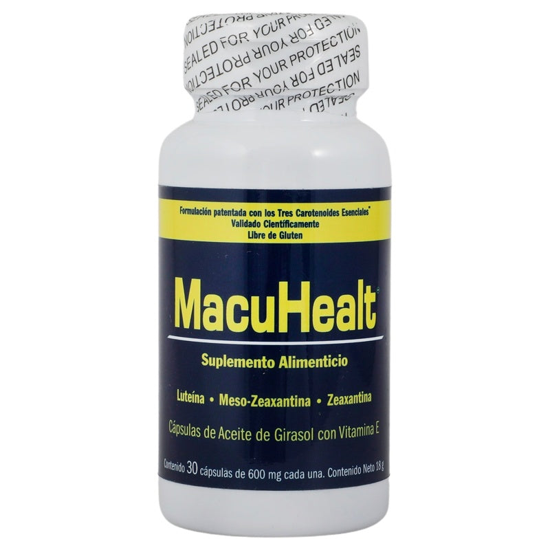 Macuhealt 600 Mg Con 30 Capsulas Suplemento Alimenticio