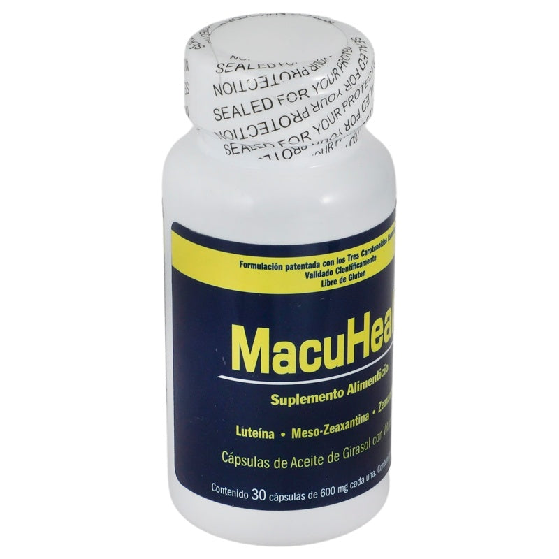 Macuhealt 600 Mg Con 30 Capsulas Suplemento Alimenticio