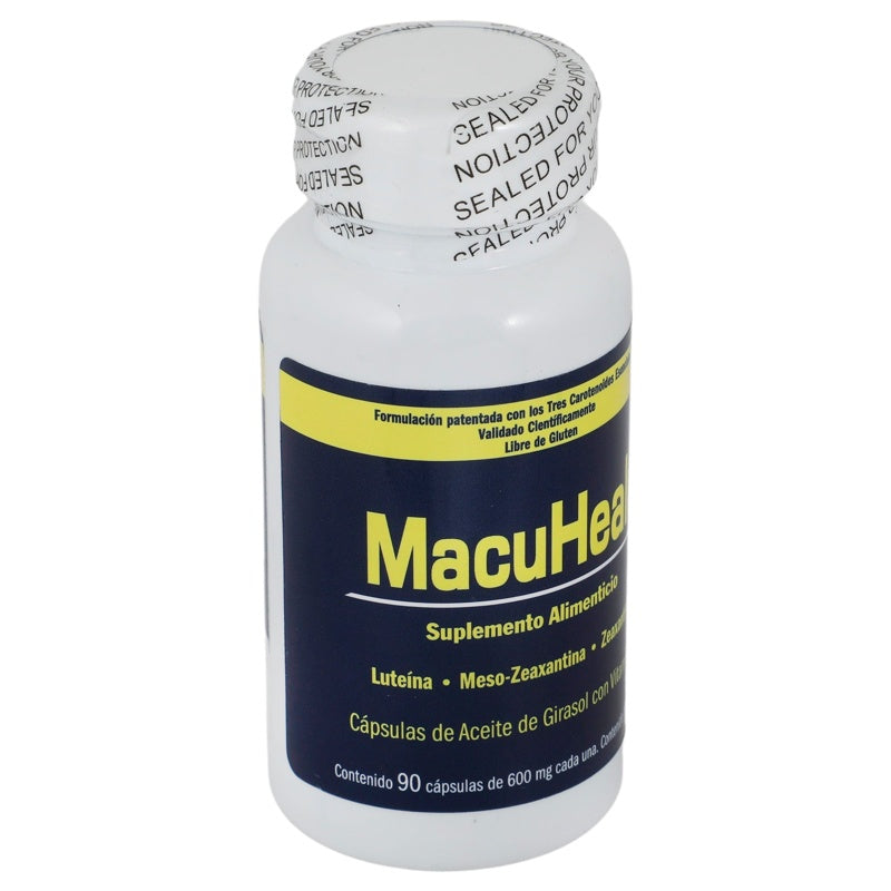 Macuhealt 600 Mg Con 90 Capsulas Suplemento Alimenticio