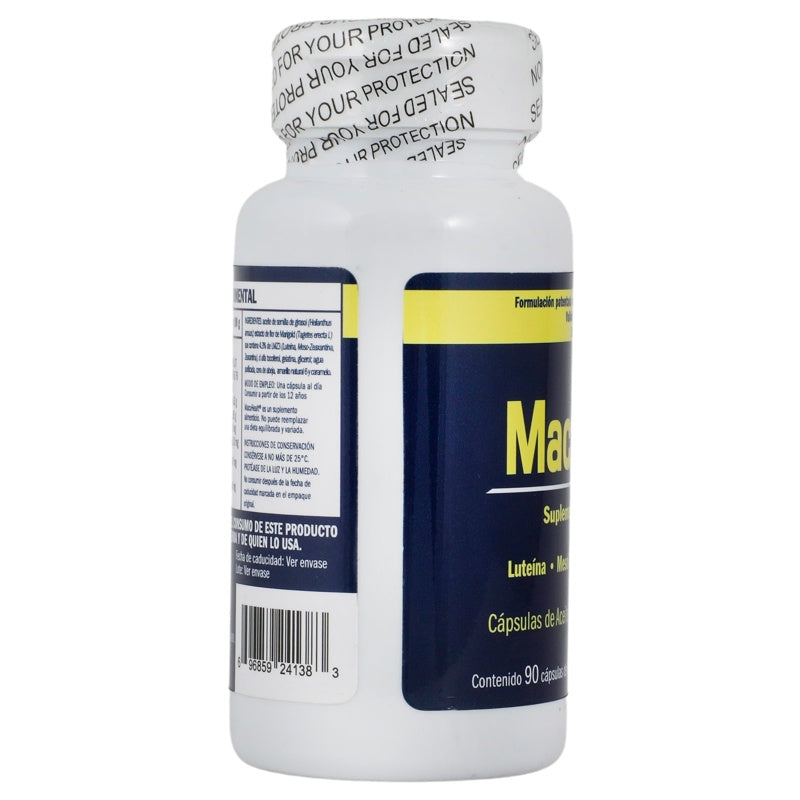 Macuhealt 600 Mg Con 90 Capsulas Suplemento Alimenticio