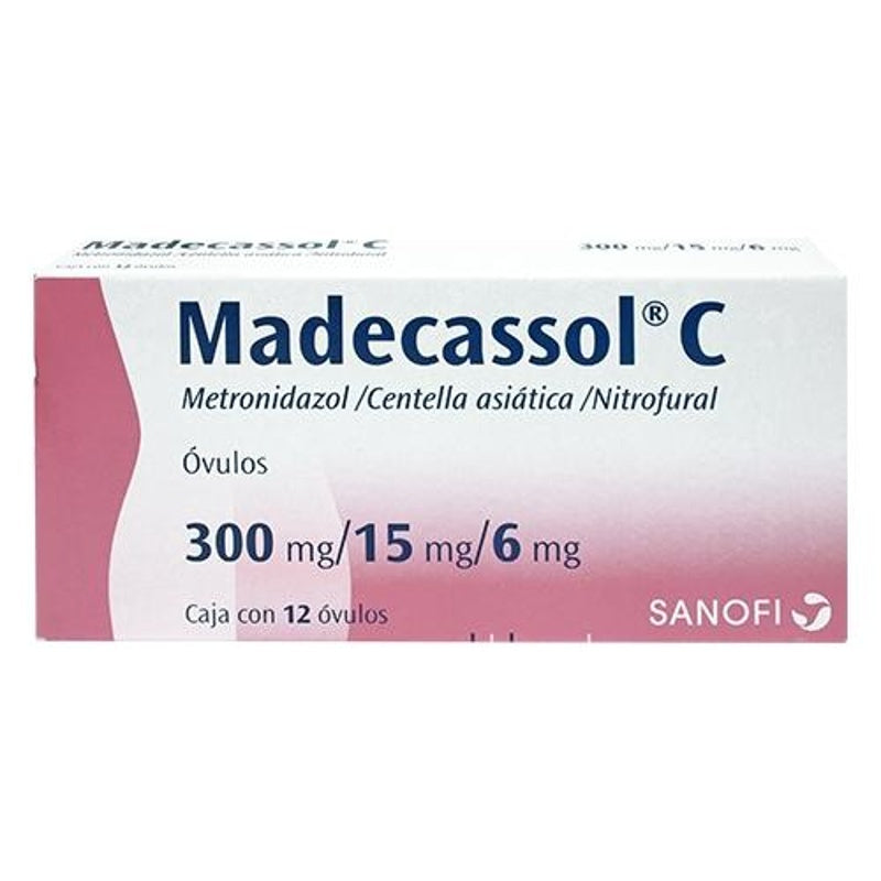 Madecassol C 12 Óvulos Vag