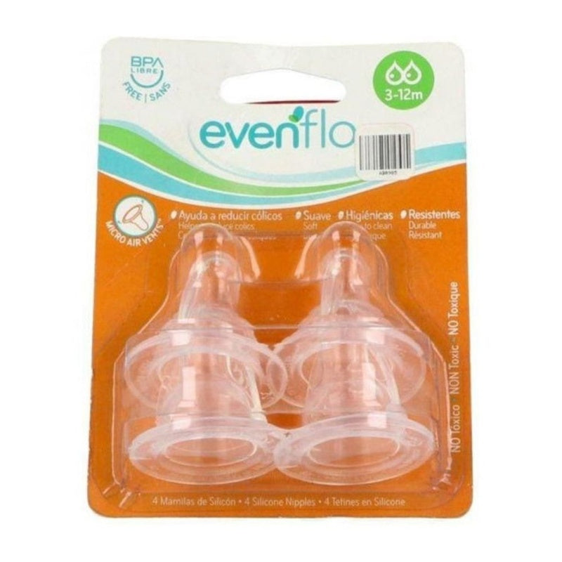 Mamila Evenflo Silicon Anat3+ 1 Gts