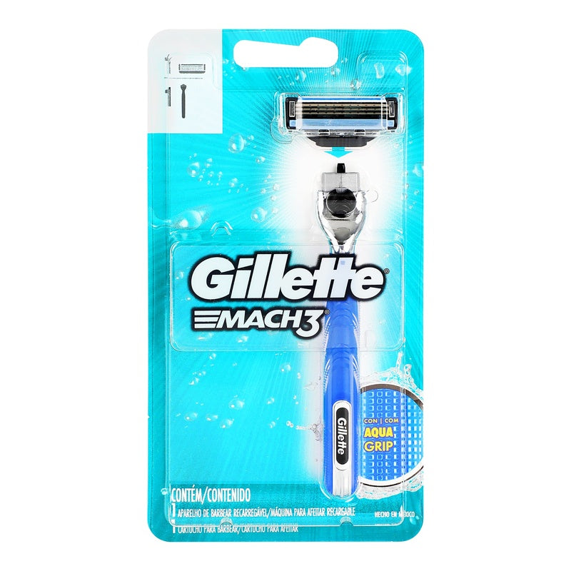 Maquina Guillette Mach3 Aqua Grip +1 Cart