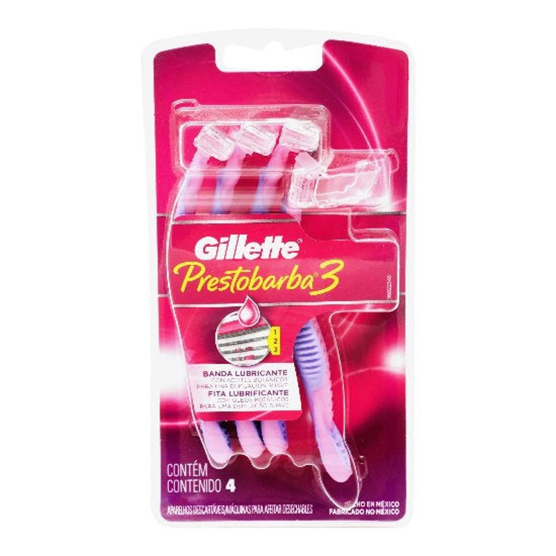 Maquina Guillette Muj Blist 4