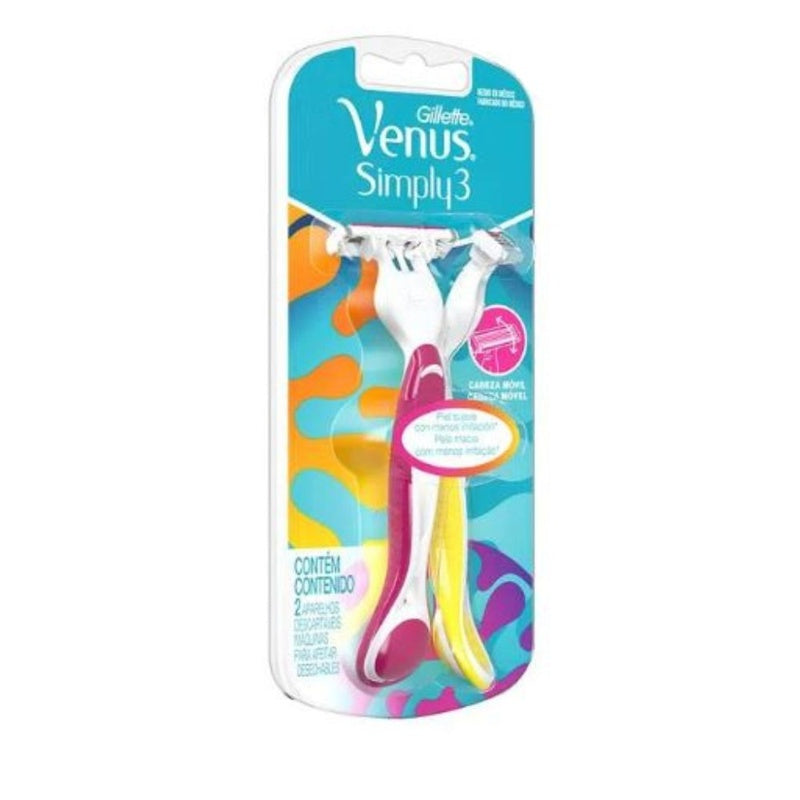 Maquina Guillette Venus 3 Simply Con 2 Piezas