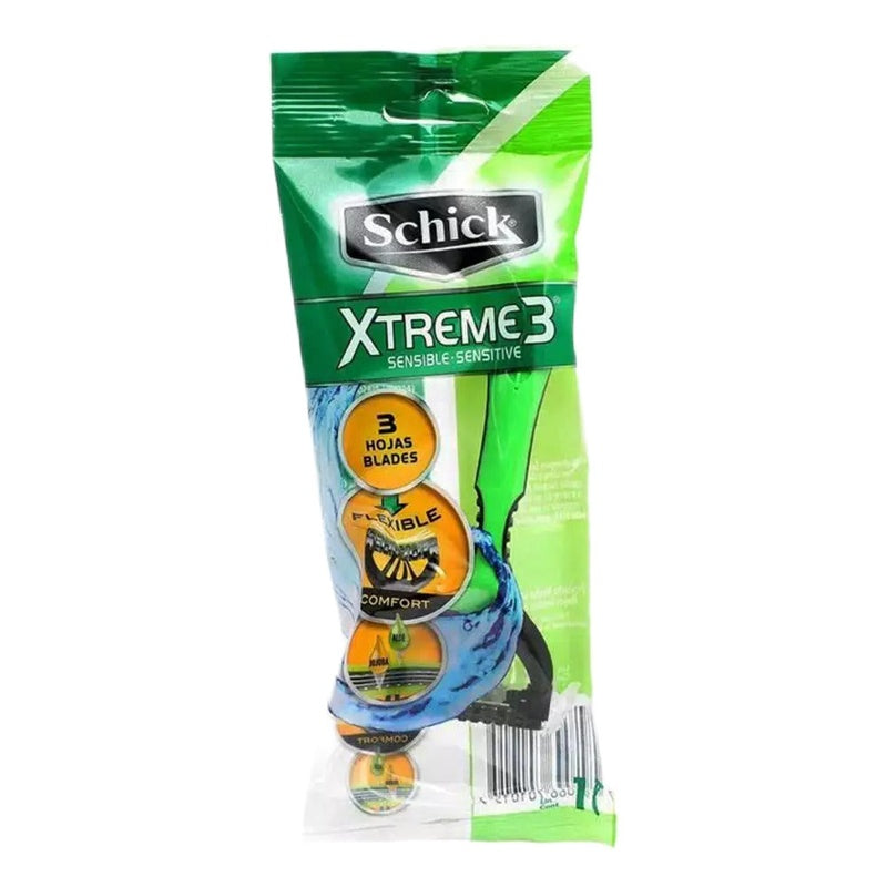 Maquina Schick Xtreme3 Piel Sensib