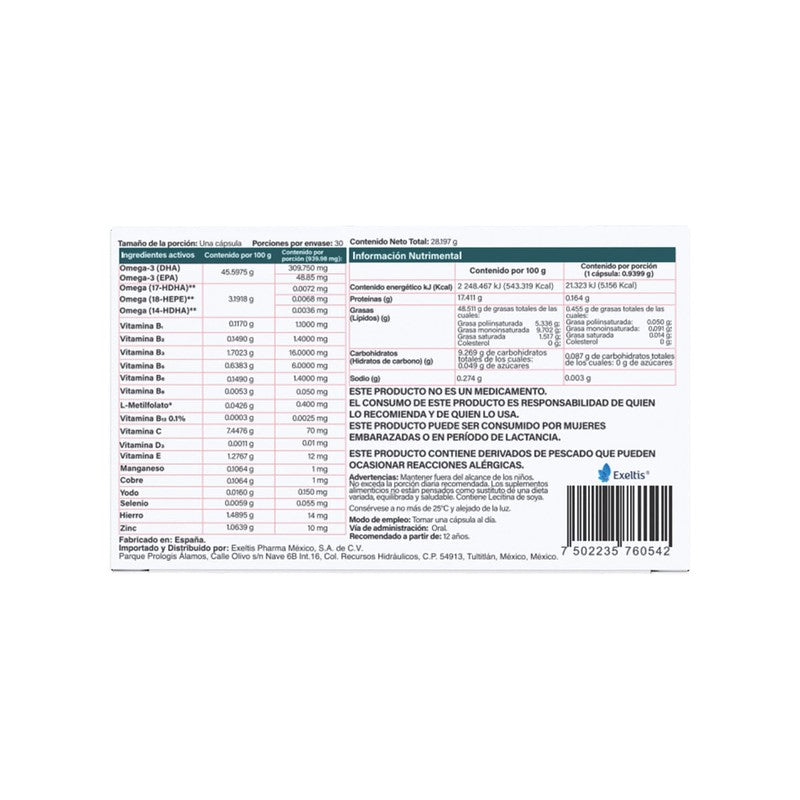 Maxella 30 Capsulas Suplemento Alimenticio 7502235760542 4