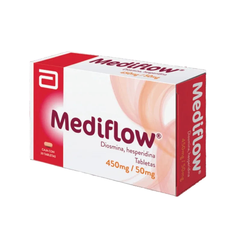 Mediflow 450 / 50 Mg Con 20 Tabletas 7501033961007