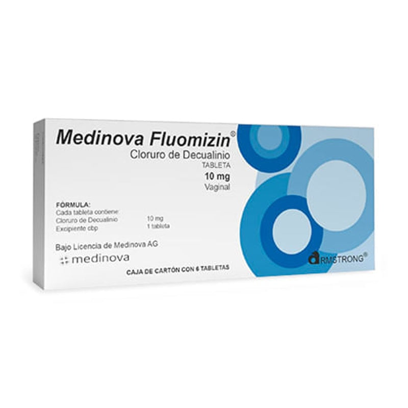 Medinova Fluomizin 10 Mg Con 6 Tabletas Vag