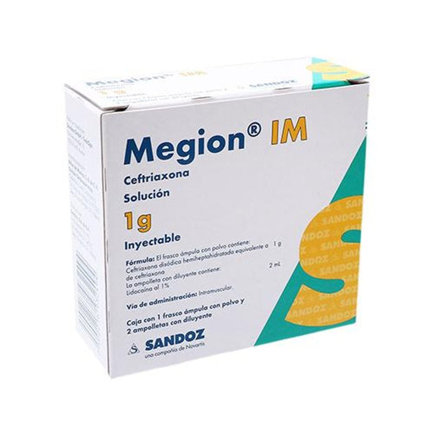 Megion 1 Gr 4 Ml Im Frasco Ámpula